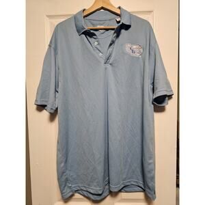 Cracker Barrel Polo Shirt Mens 2XL Logo Blue Work Employee Restaurant